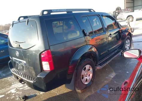 2006 Nissan Pathfinder S z USA, uszkodzony, nr VIN 5N1AR18U96C678871